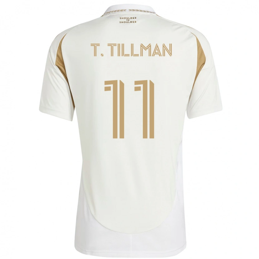 Danxen Homem Camisola Timothy Tillman #11 Branco Castanho Alternativa 2025/26 Camisa Brasil