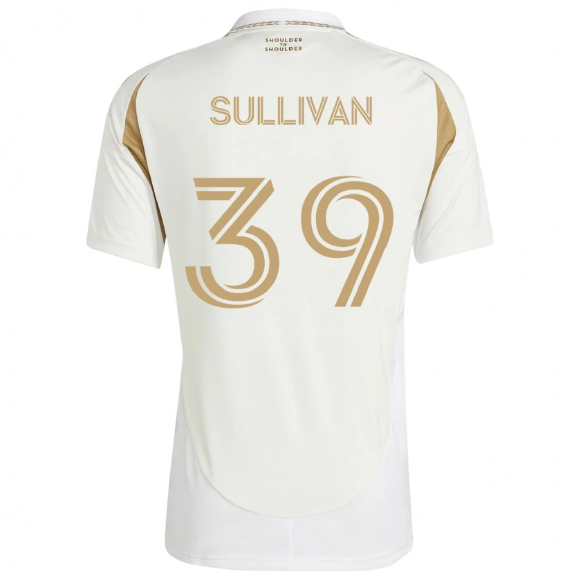Danxen Homem Camisola Nicklaus Sullivan #39 Branco Castanho Alternativa 2025/26 Camisa Brasil