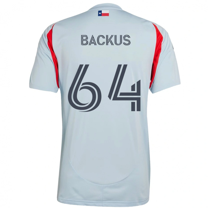 Danxen Homem Camisola Braeden Backus #64 Azul Claro Vermelho Alternativa 2025/26 Camisa Brasil