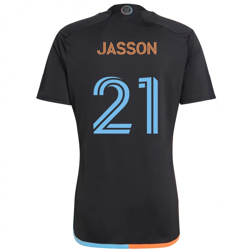 Danxen Homem Camisola Andres Jasson #21 Preto Azul Laranja Alternativa 2025/26 Camisa Brasil