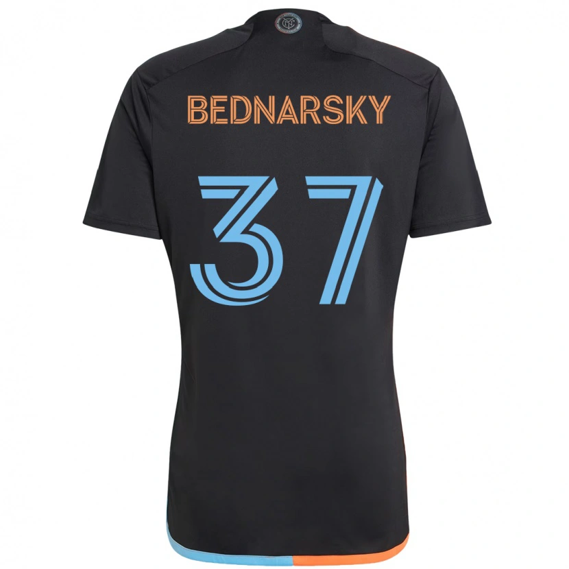 Danxen Homem Camisola Stevo Bednarsky #37 Preto Azul Laranja Alternativa 2025/26 Camisa Brasil