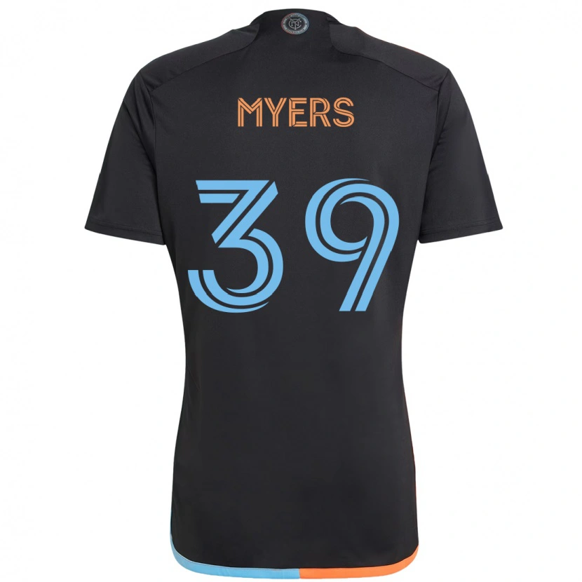 Danxen Homem Camisola Md Myers #39 Preto Azul Laranja Alternativa 2025/26 Camisa Brasil