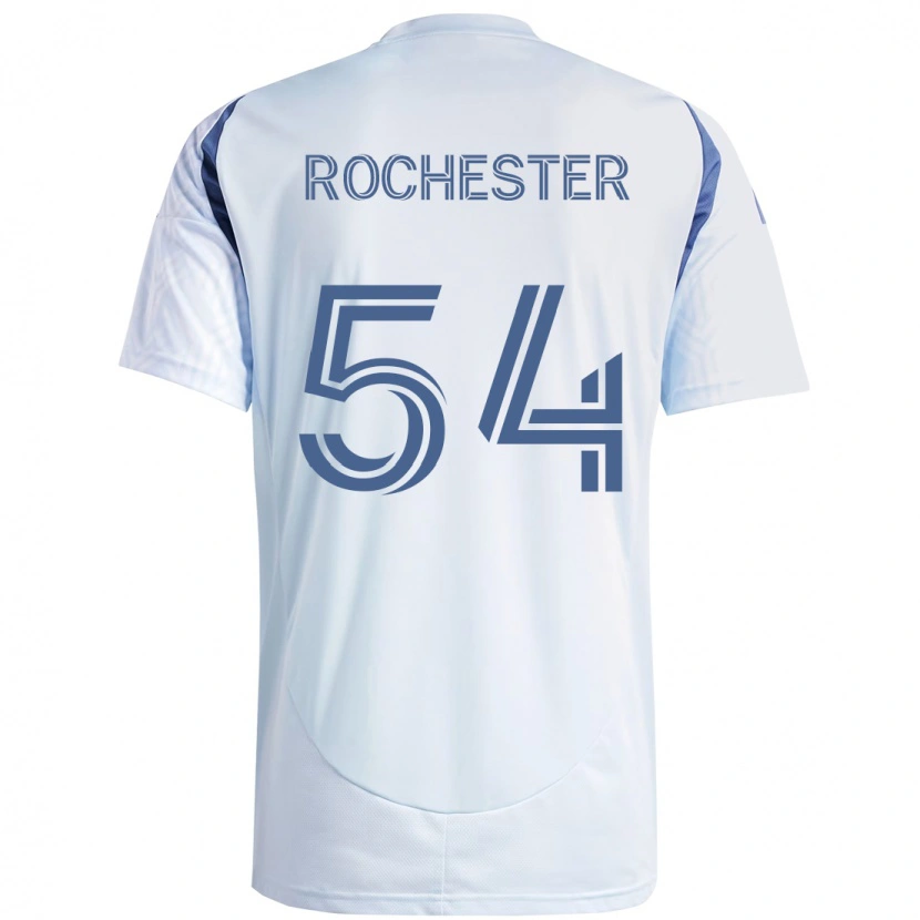 Danxen Homem Camisola Lamonth Rochester #54 Azul Celeste Claro Azul Alternativa 2025/26 Camisa Brasil