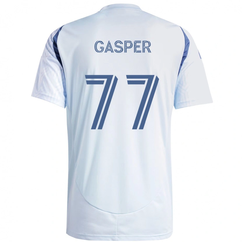 Danxen Homem Camisola Chase Gasper #77 Azul Celeste Claro Azul Alternativa 2025/26 Camisa Brasil