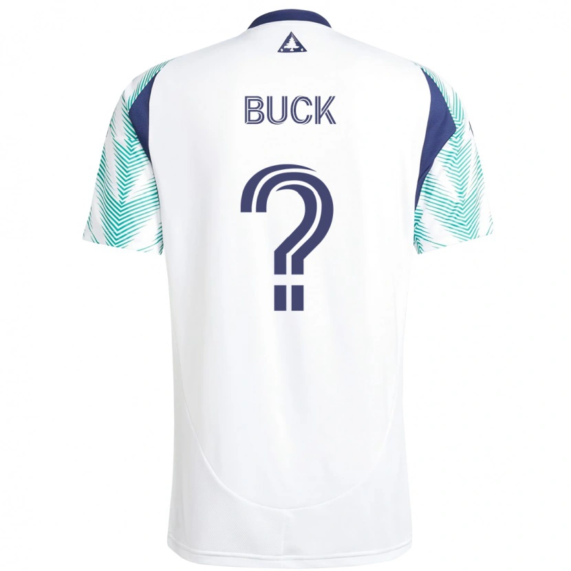 Danxen Homem Camisola Noel Buck #0 Branco Azul Alternativa 2025/26 Camisa Brasil