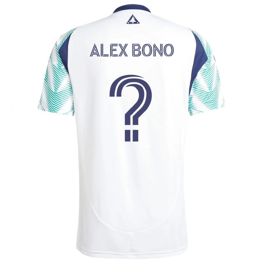 Danxen Homem Camisola Alex Bono #0 Branco Azul Alternativa 2025/26 Camisa Brasil