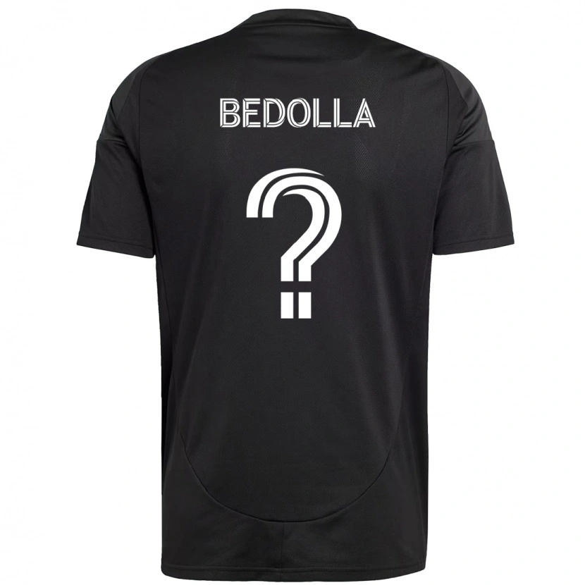 Danxen Homem Camisola Brando Bedolla #0 Preto Branco Alternativa 2025/26 Camisa Brasil