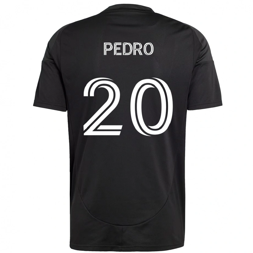 Danxen Homem Camisola João Pedro #20 Preto Branco Alternativa 2025/26 Camisa Brasil