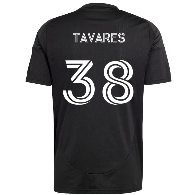 Danxen Homem Camisola Iuri Tavares #38 Preto Branco Alternativa 2025/26 Camisa Brasil