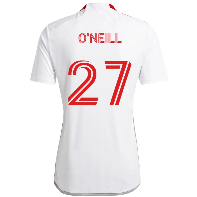 Danxen Homem Camisola Shane O'neill #27 Branco Vermelho Alternativa 2025/26 Camisa Brasil
