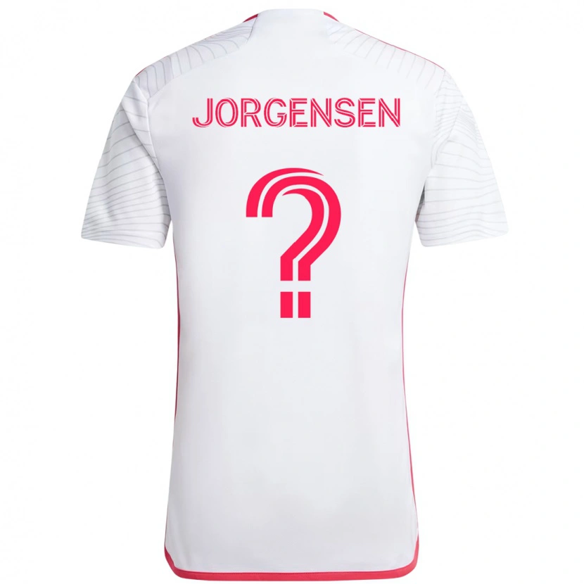 Danxen Homem Camisola Owen Jorgensen #0 Branco Magenta Alternativa 2025/26 Camisa Brasil