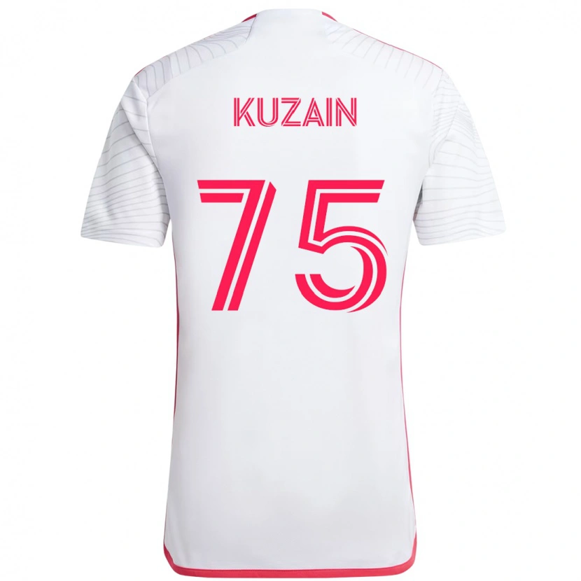 Danxen Homem Camisola Wan Kuzain #75 Branco Magenta Alternativa 2025/26 Camisa Brasil