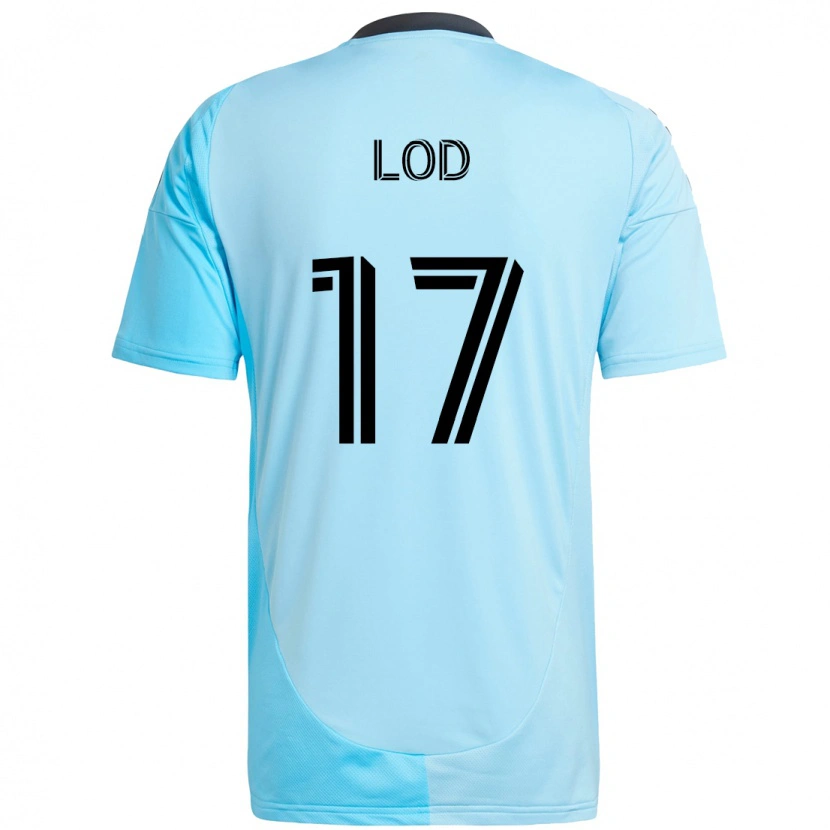 Danxen Homem Camisola Robin Lod #17 Azul Celeste Alternativa 2025/26 Camisa Brasil