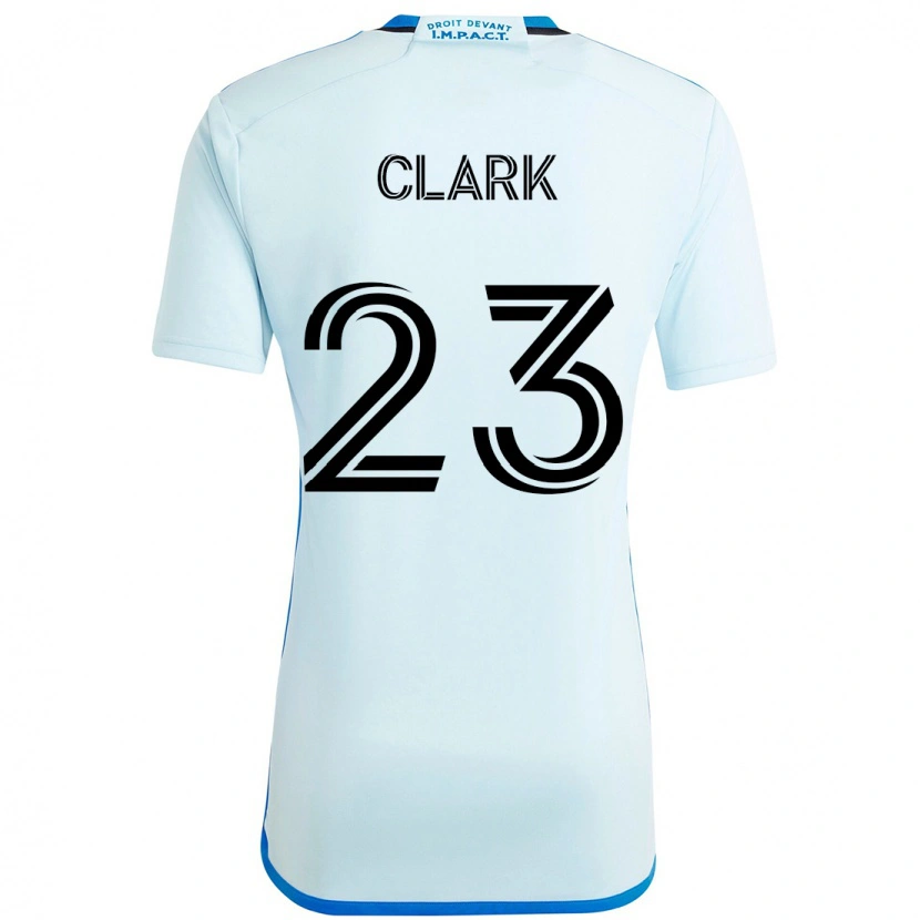 Danxen Homem Camisola Caden Clark #23 Azul Celeste Azul Escuro Alternativa 2025/26 Camisa Brasil