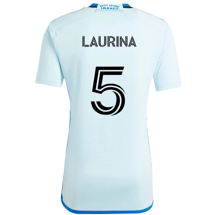 Danxen Homem Camisola Bilombo Laurina #5 Azul Celeste Azul Escuro Alternativa 2025/26 Camisa Brasil