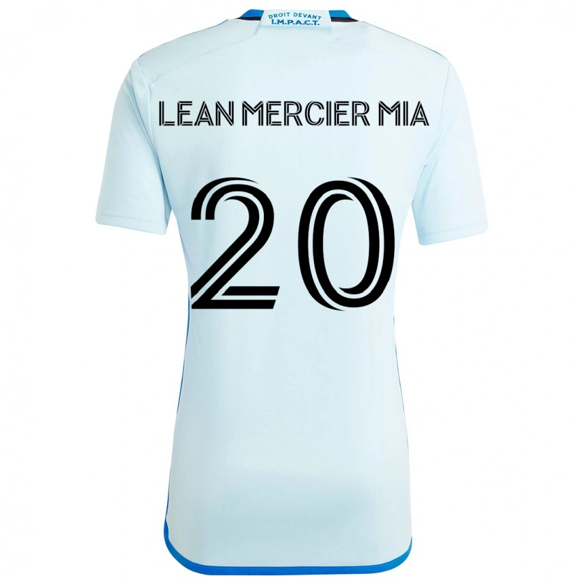 Danxen Homem Camisola Mc Lean Mercier Mia #20 Azul Celeste Azul Escuro Alternativa 2025/26 Camisa Brasil
