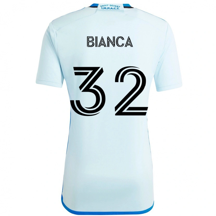 Danxen Homem Camisola Hanisch Bianca #32 Azul Celeste Azul Escuro Alternativa 2025/26 Camisa Brasil
