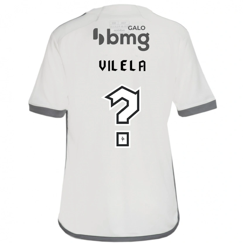 Danxen Homem Camisola João Vilela #0 Branco Sujo Alternativa 2025/26 Camisa Brasil