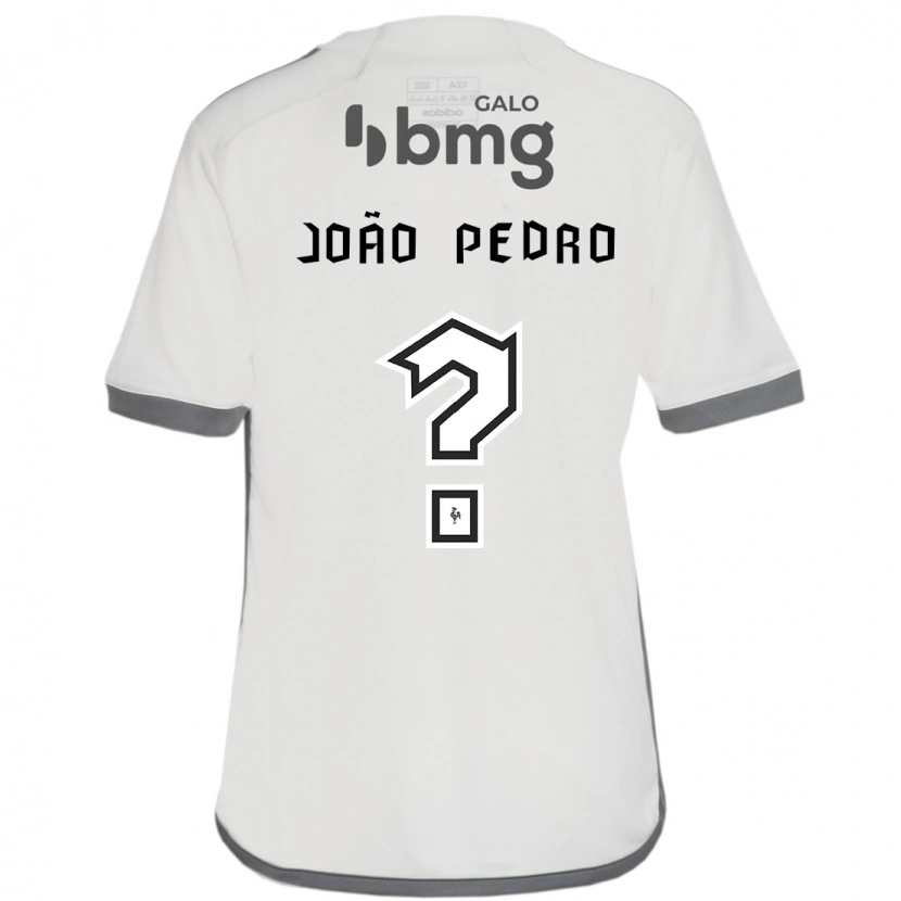 Danxen Homem Camisola João Pedro #0 Branco Sujo Alternativa 2025/26 Camisa Brasil