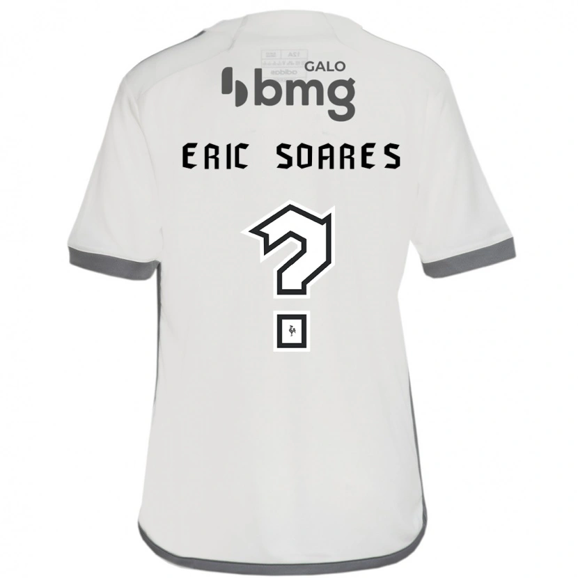 Danxen Homem Camisola Eric Soares #0 Branco Sujo Alternativa 2025/26 Camisa Brasil