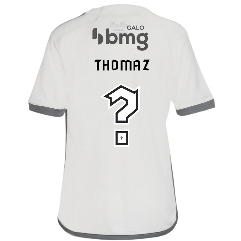 Danxen Homem Camisola Thomaz #0 Branco Sujo Alternativa 2025/26 Camisa Brasil