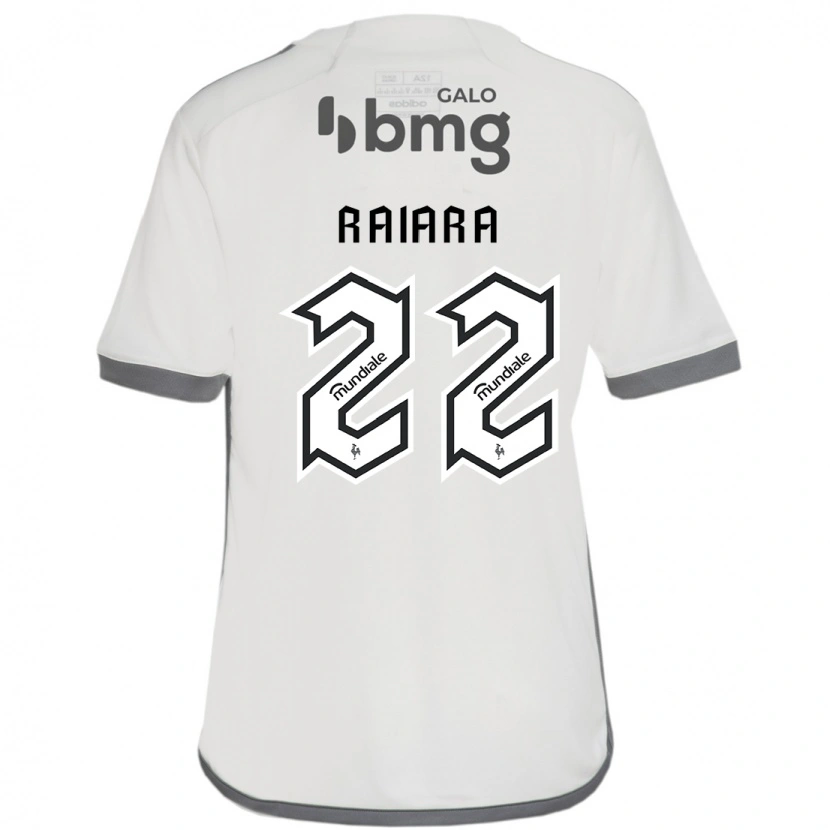 Danxen Homem Camisola Raiara #22 Branco Sujo Alternativa 2025/26 Camisa Brasil