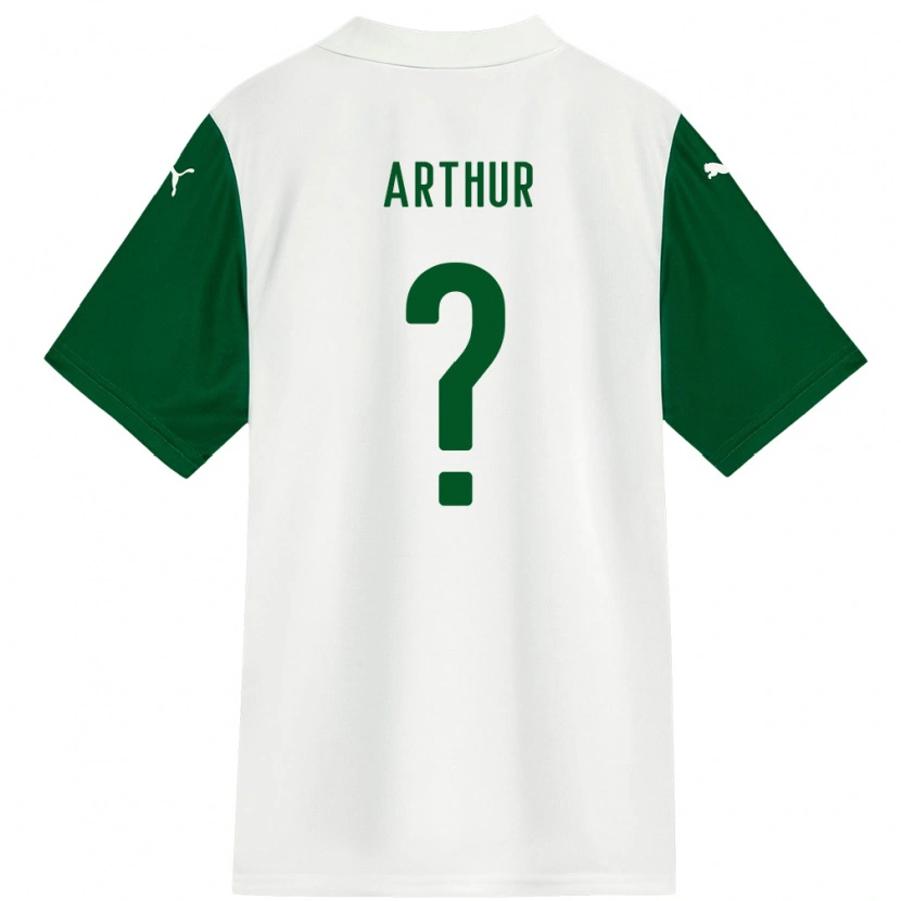 Danxen Homem Camisola Luis Arthur #0 Branco Verde Alternativa 2025/26 Camisa Brasil