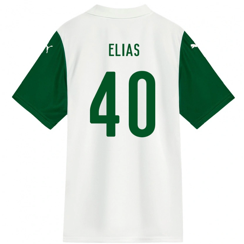 Danxen Homem Camisola Allan #40 Branco Verde Alternativa 2025/26 Camisa Brasil