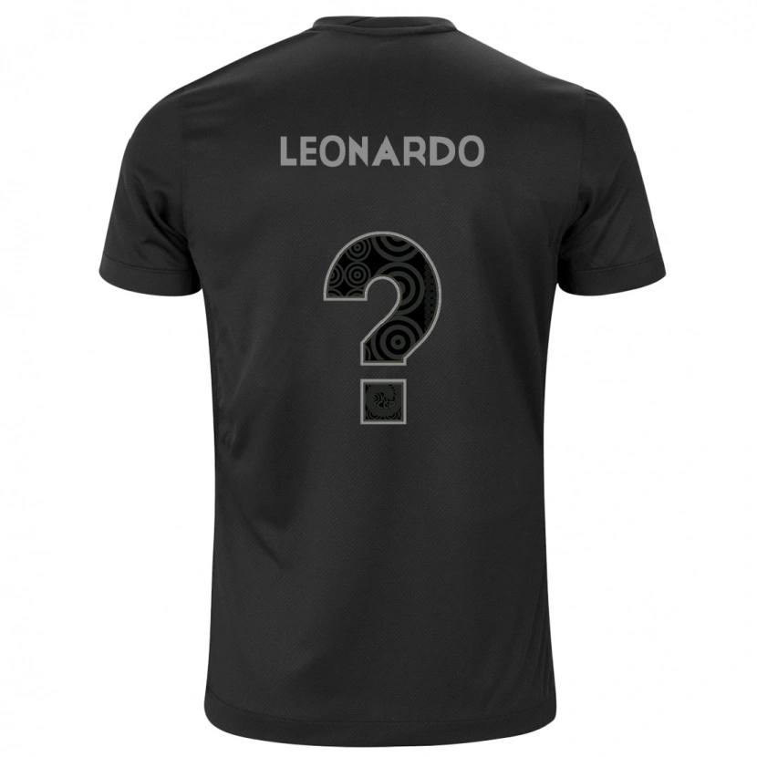 Danxen Homem Camisola Anderson Leonardo #0 Preto Branco Alternativa 2025/26 Camisa Brasil