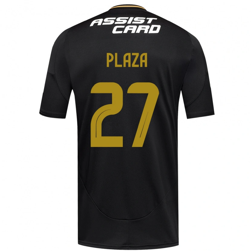 Danxen Homem Camisola Diego Plaza #27 Preto Branco Alternativa 2025/26 Camisa Brasil
