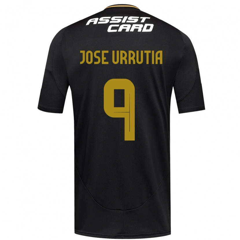Danxen Homem Camisola María José Urrutia #9 Preto Branco Alternativa 2025/26 Camisa Brasil
