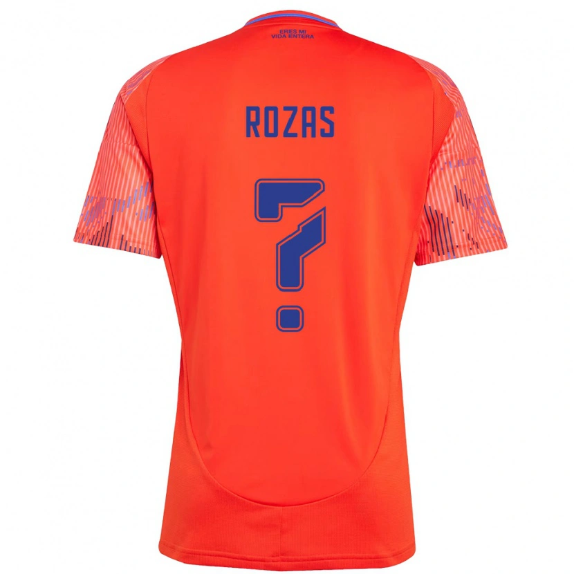 Danxen Homem Camisola Sergio Rozas #0 Laranja Vermelho Alternativa 2025/26 Camisa Brasil