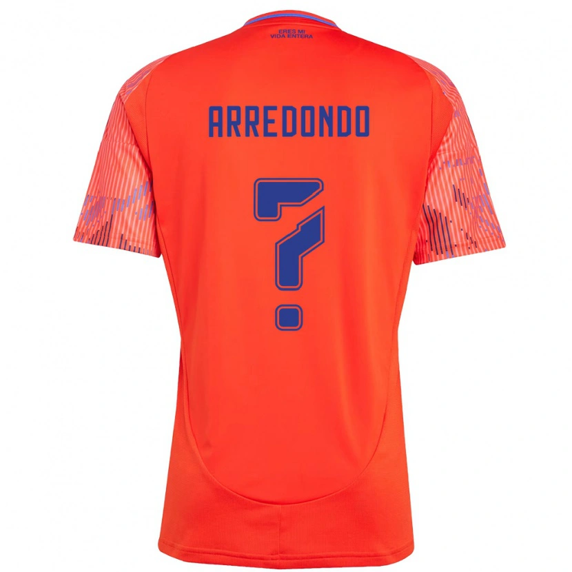 Danxen Homem Camisola Milovan Arredondo #0 Laranja Vermelho Alternativa 2025/26 Camisa Brasil