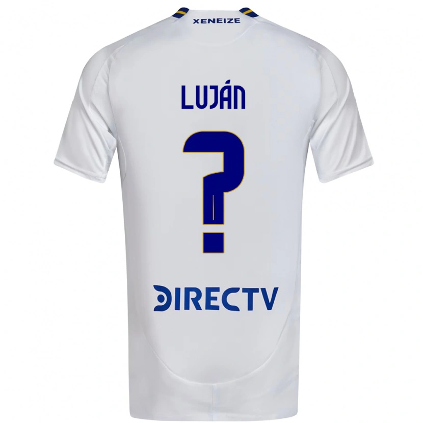 Danxen Homem Camisola Ramiro Luján #0 Branco Azul Alternativa 2025/26 Camisa Brasil
