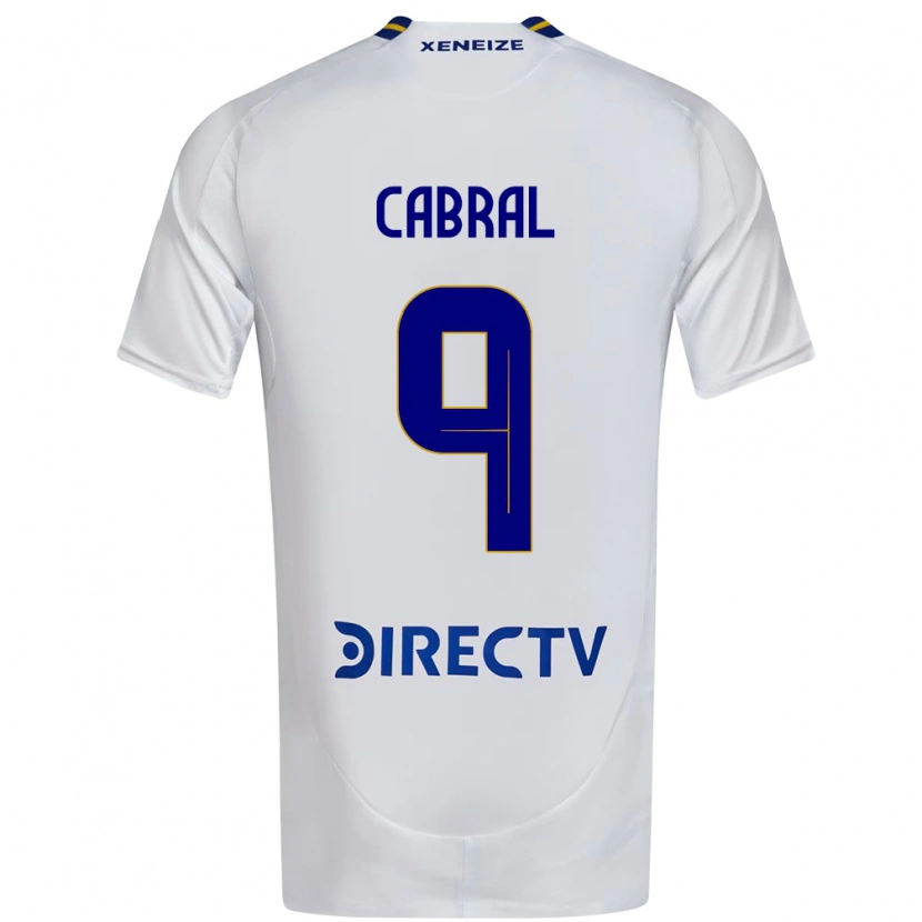 Danxen Homem Camisola Bruno Cabral #9 Branco Azul Alternativa 2025/26 Camisa Brasil