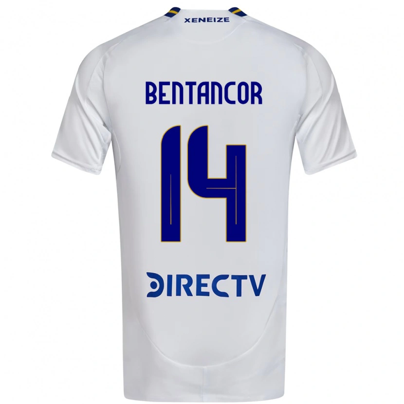 Danxen Homem Camisola Thomás Bentancor #14 Branco Azul Alternativa 2025/26 Camisa Brasil