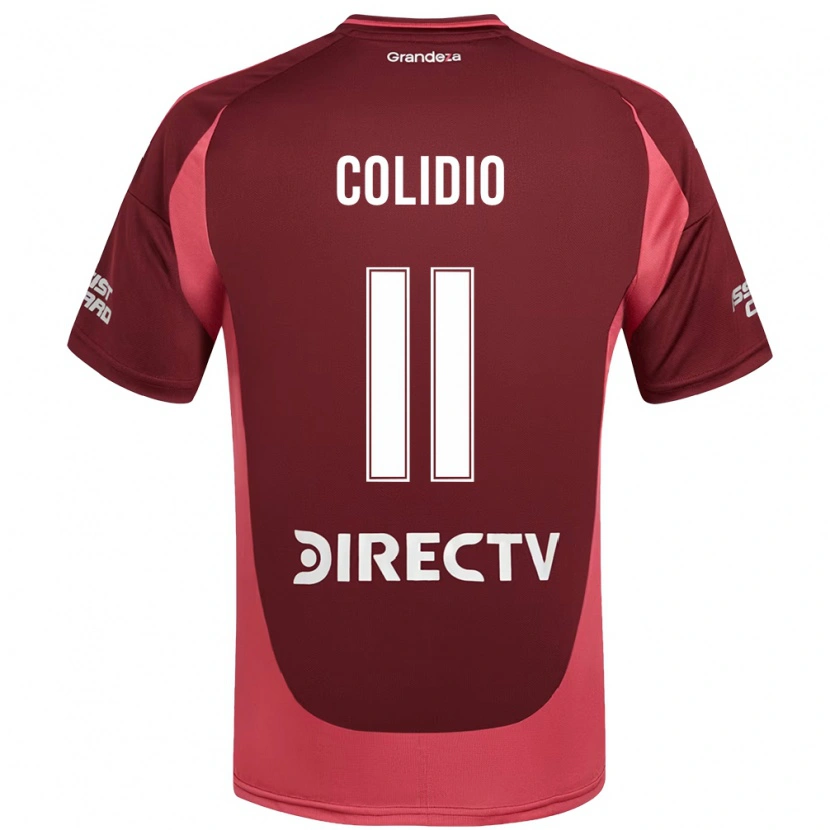 Danxen Homem Camisola Facundo Colidio #11 Bordô Magenta Alternativa 2025/26 Camisa Brasil