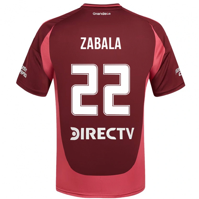 Danxen Homem Camisola Daniel Zabala #22 Bordô Magenta Alternativa 2025/26 Camisa Brasil