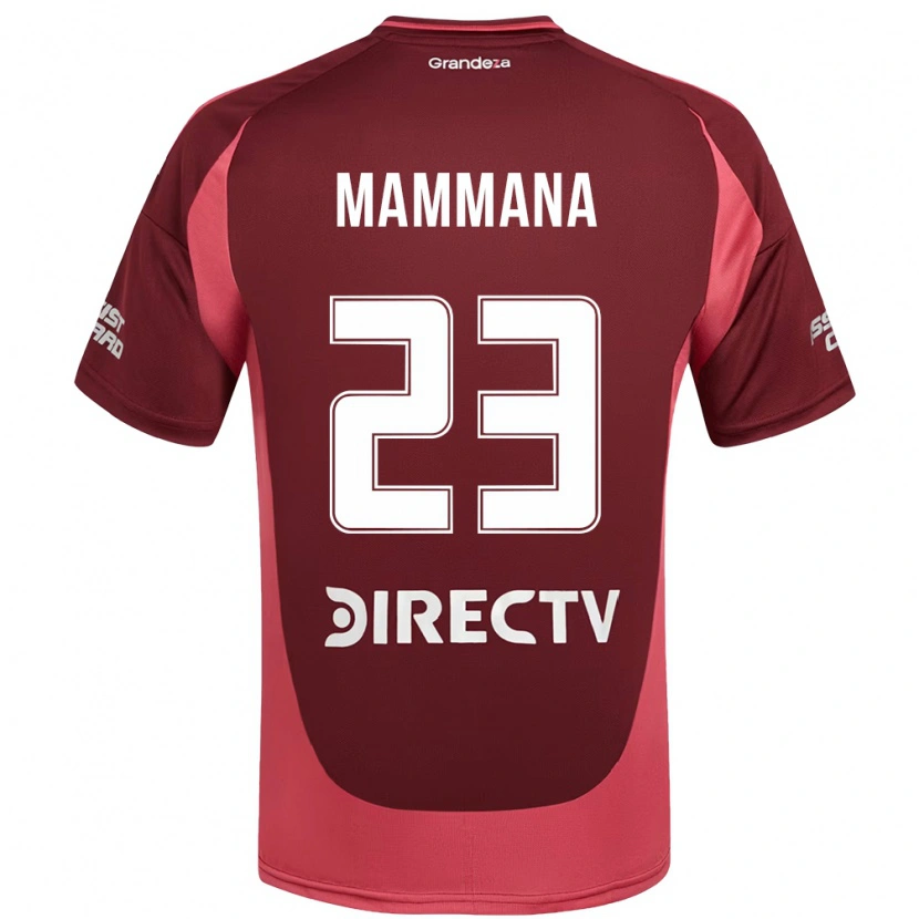 Danxen Homem Camisola Emanuel Mammana #23 Bordô Magenta Alternativa 2025/26 Camisa Brasil