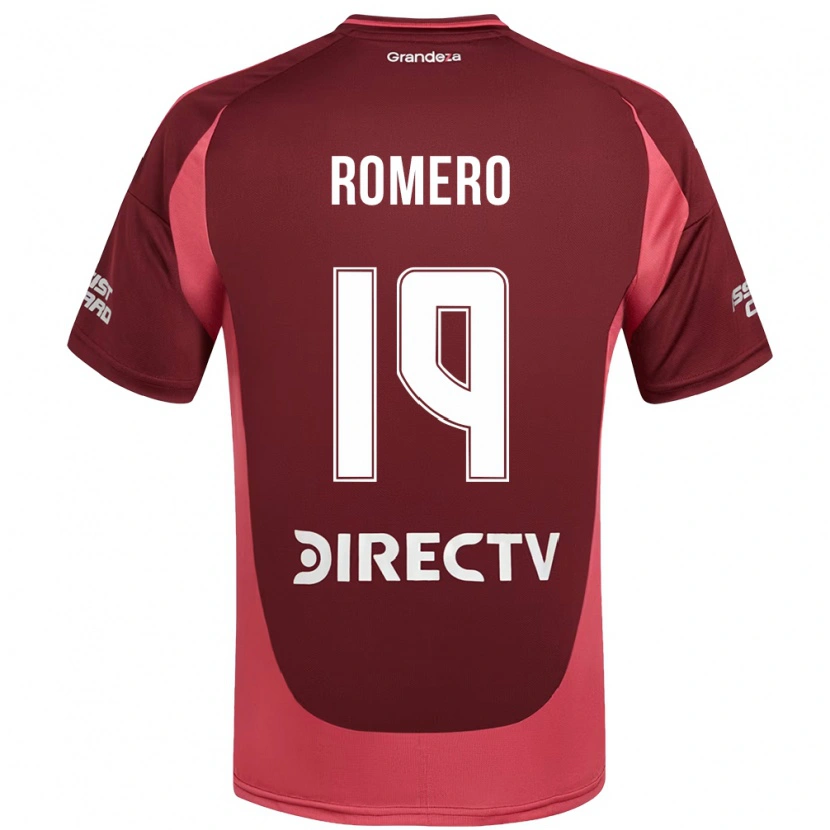 Danxen Homem Camisola Braian Romero #19 Bordô Magenta Alternativa 2025/26 Camisa Brasil
