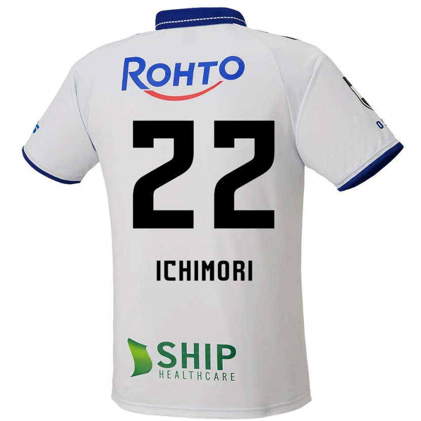 Danxen Homem Camisola Jun Ichimori #22 Branco Azul Preto Alternativa 2025/26 Camisa Brasil