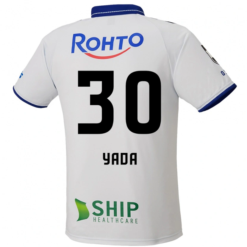 Danxen Homem Camisola Yukito Yada #30 Branco Azul Preto Alternativa 2025/26 Camisa Brasil