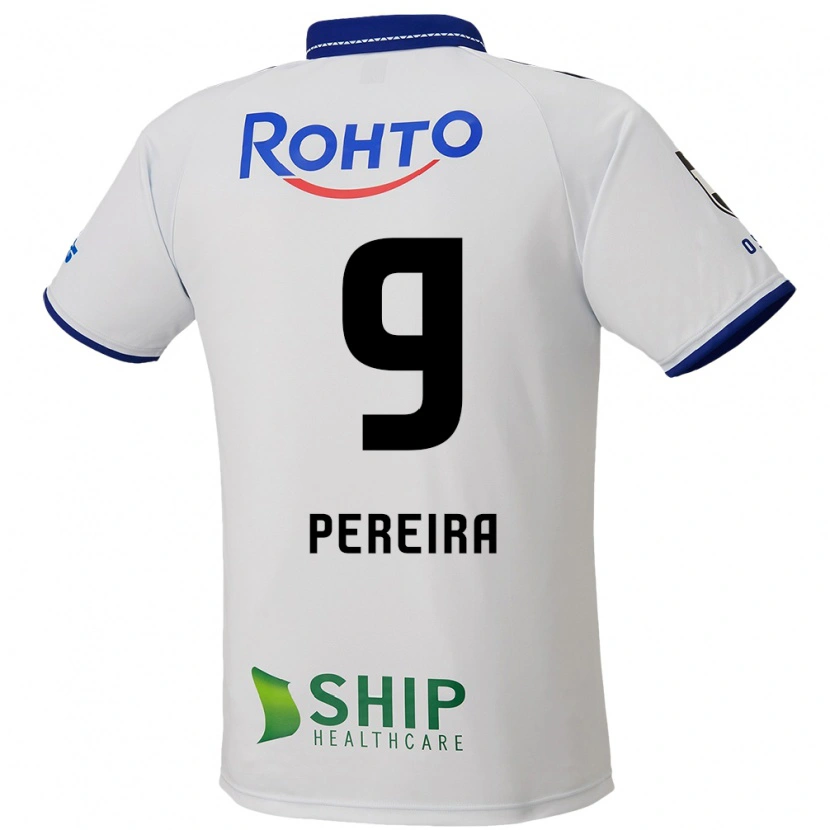 Danxen Homem Camisola Leandro Pereira #9 Branco Azul Preto Alternativa 2025/26 Camisa Brasil