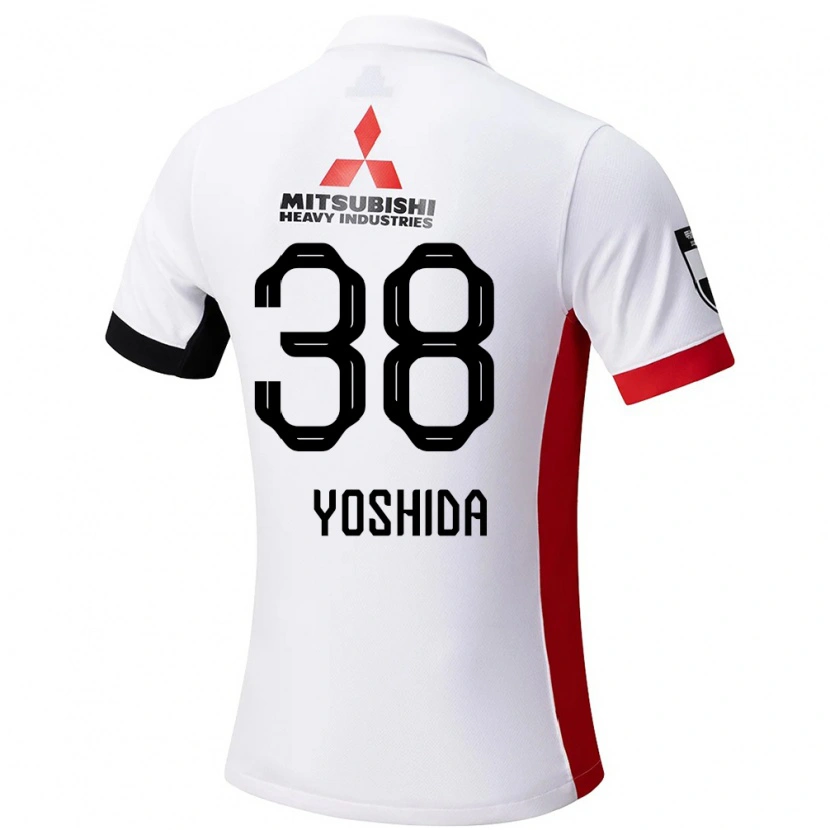 Danxen Homem Camisola Masanobu Yoshida #38 Branco Preto Alternativa 2025/26 Camisa Brasil