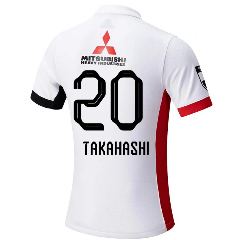 Danxen Homem Camisola Minori Takahashi #20 Branco Preto Alternativa 2025/26 Camisa Brasil