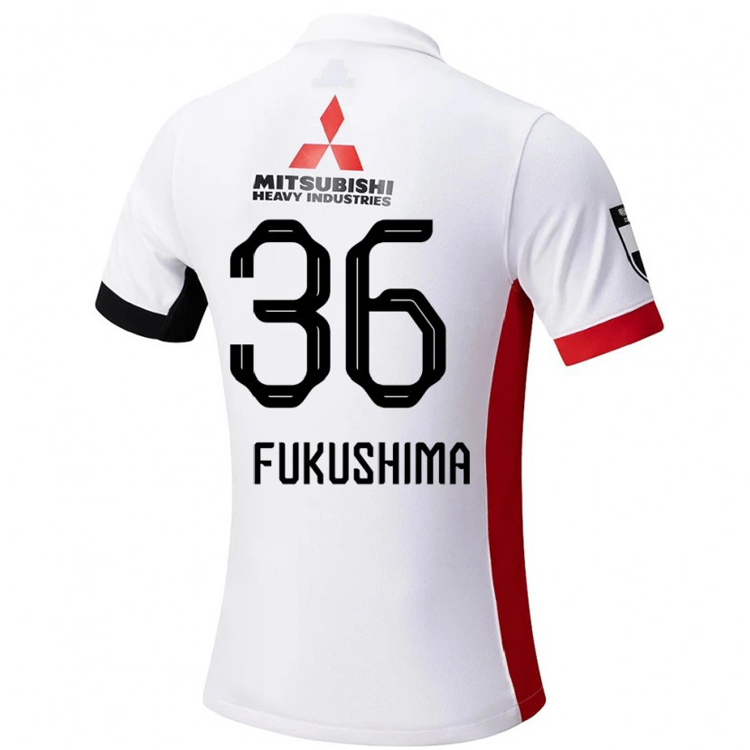 Danxen Homem Camisola Ryuya Fukushima #36 Branco Preto Alternativa 2025/26 Camisa Brasil