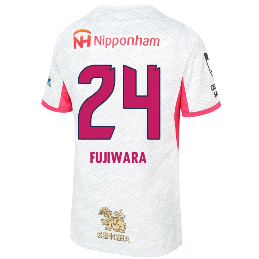Danxen Homem Camisola Nodoka Fujiwara #24 Branco Rosa Sakura Alternativa 2025/26 Camisa Brasil