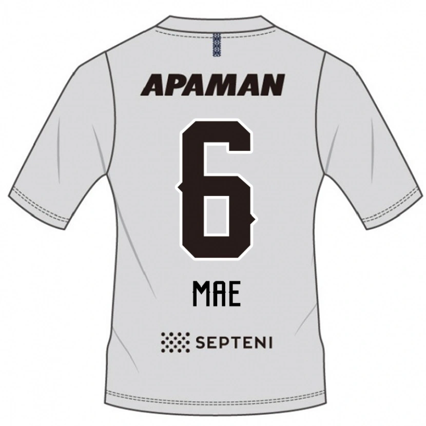 Danxen Homem Camisola Hiroyuki Mae #6 Cinza Claro Alternativa 2025/26 Camisa Brasil