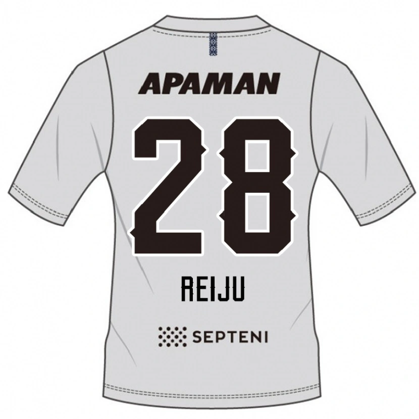 Danxen Homem Camisola Reiju Tsuruno #28 Cinza Claro Alternativa 2025/26 Camisa Brasil