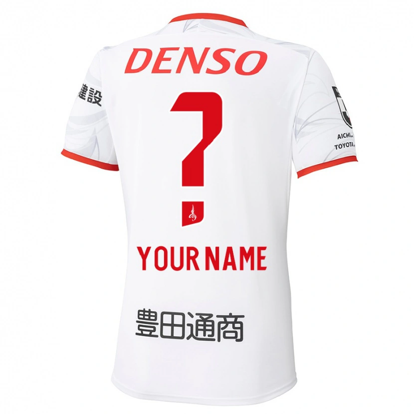 Danxen Homem Camisola Seu Nome #0 Branco Vermelho Alternativa 2025/26 Camisa Brasil